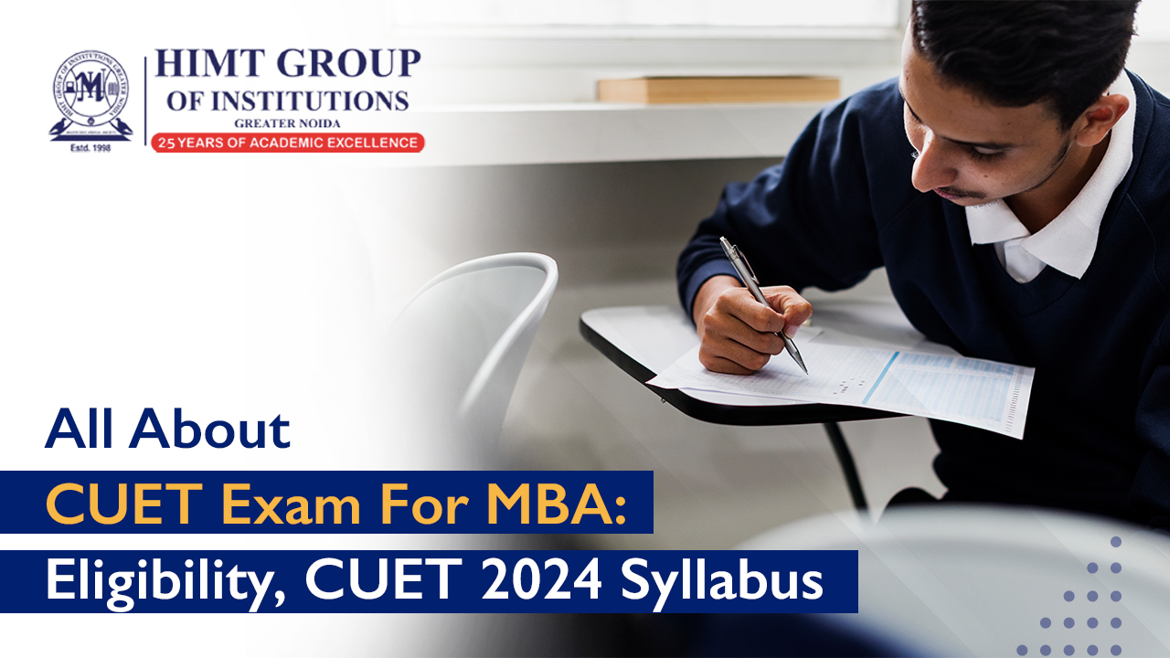 CUET exam for MBA